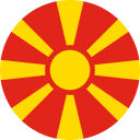 North Macedonia flag