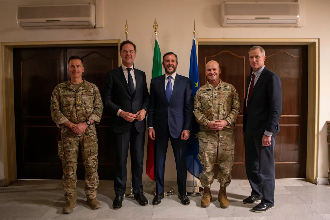NATO Secretary General Mark Rutte during his visit to Iraq