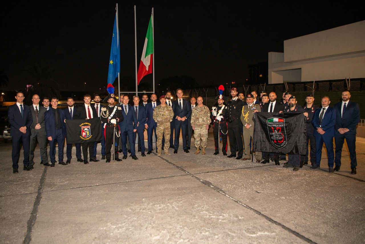 NATO Secretary General Mark Rutte during his visit to Iraq