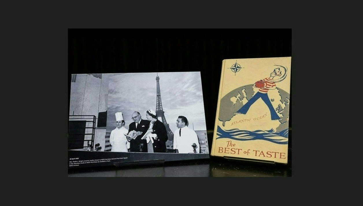 Cover of 1957 NATO cookbook