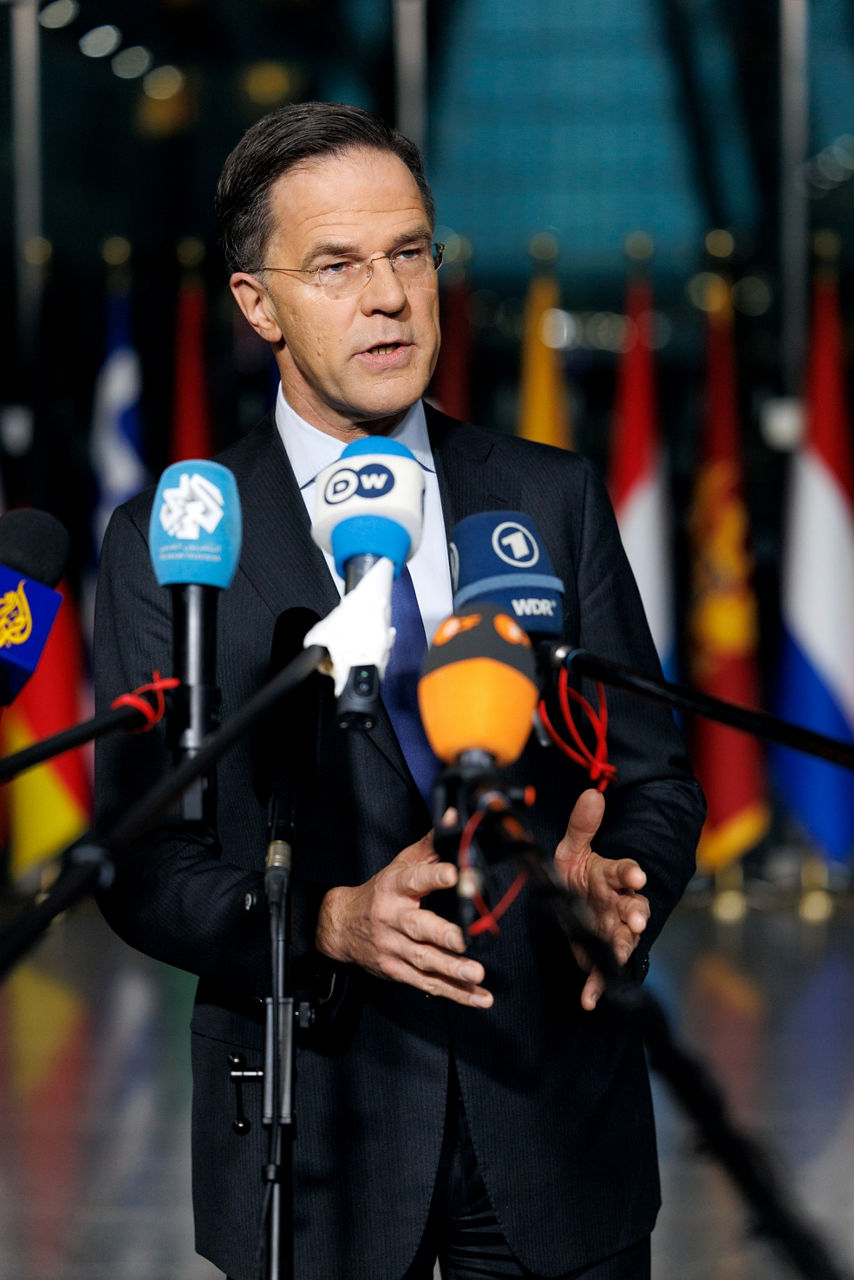 Doorstep statement by NATO Secretary General Mark Rutte at the meeting of NATO Ministers of Defence in Brussels on 12 February 2026