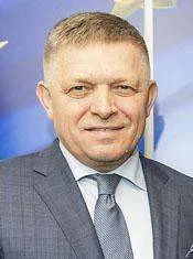 Robert Fico, on the left, and Maroš Šefcovic