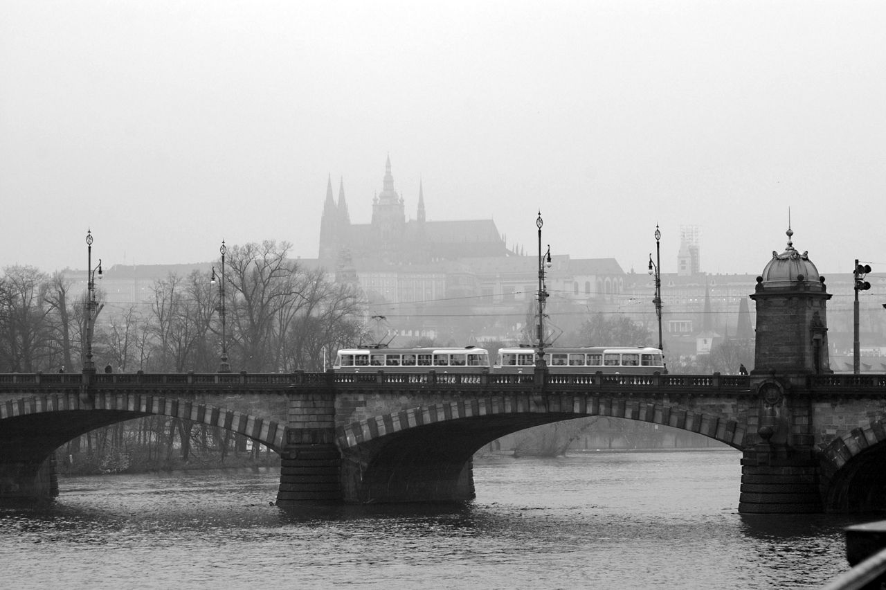 The Charles Bridge in Prague, Czechia