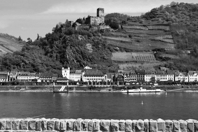 The Rhine river in Germany