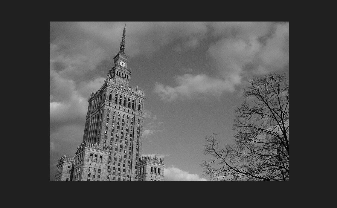 The Palace of Culture and Science in Warsaw, Poland