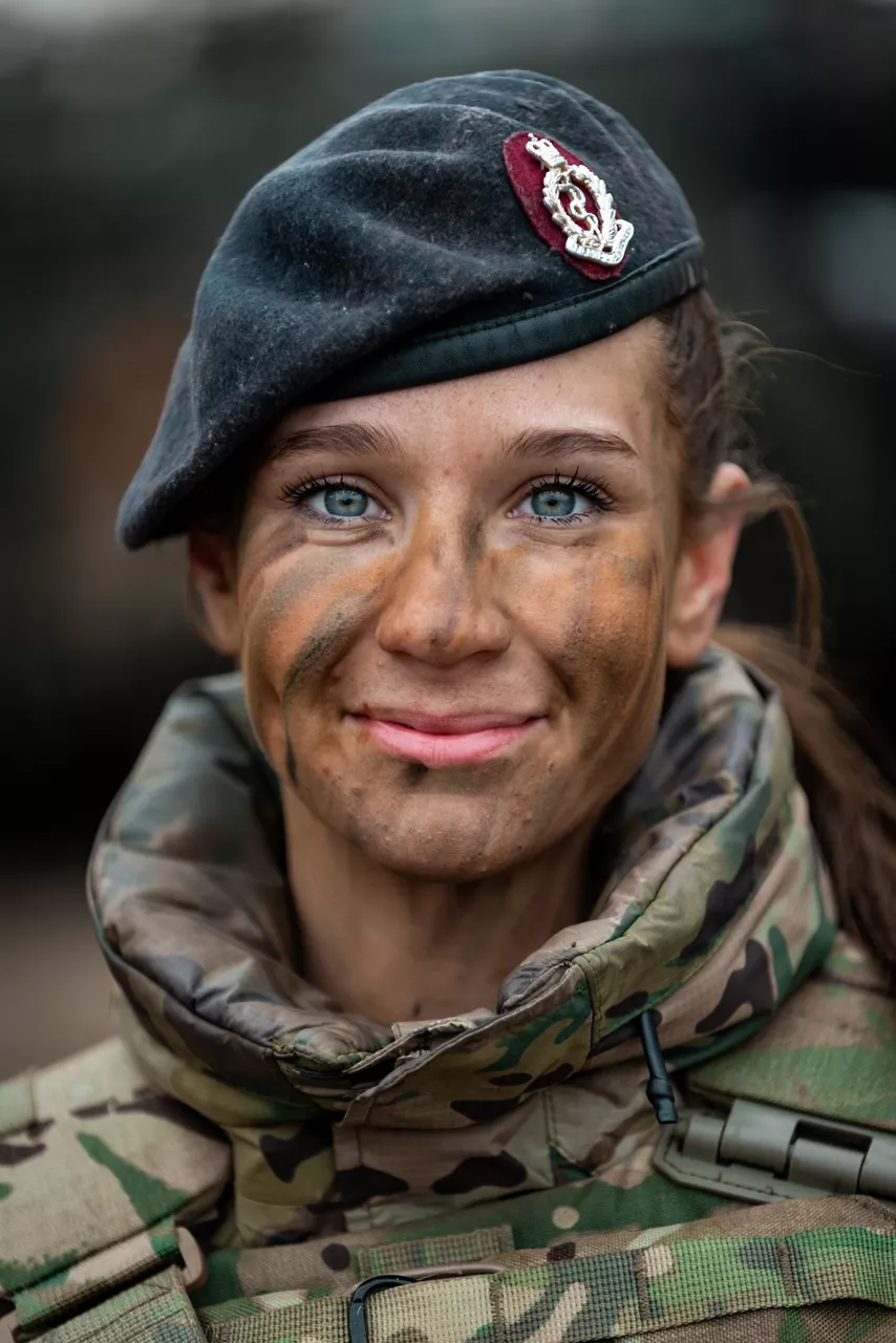 A British Army soldier smiles for the camera during exercise Steadfast Dart 25 in Romania. 

Steadfast Dart was the first deployment exercise for the Allied Reaction Force, or ARF, NATO’s new force-in-readiness. Designed to deploy rapidly and implement the Alliance’s new regional defence plans, the ARF is currently led by NATO Rapidly Deployable Corps Italy.