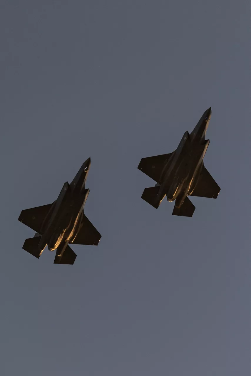 F-35 Lightning IIs from the Royal Netherlands Air Force prepare to land at Leeuwarden Air Base in the Netherlands during exercise Ramstein Flag 25. 

With over 90 aircraft from 15 NATO Allies flying out of 12 Allied air bases throughout Europe, the exercise tests NATO’s ability to perform a broad variety of air combat missions using multinational forces.