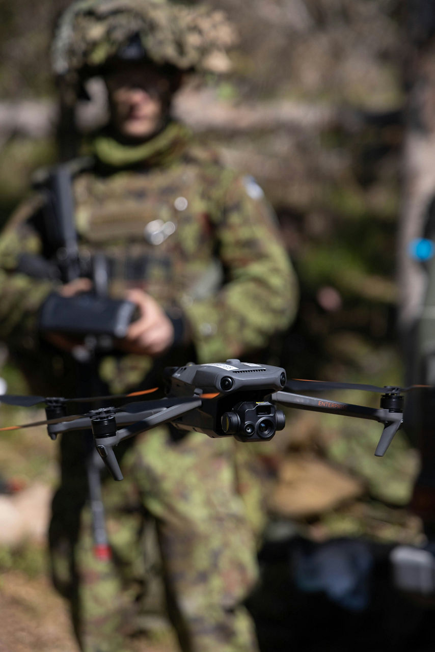 An Estonian soldier operates a drone during exercise Hedgehog 25.

Estonia hosted one of the largest military exercises in its history. Known as exercise Hedgehog 25 — or Siil 2025 in Estonian — the operation saw 16,000 troops take part in a sweeping, multinational defence drill that spans the entire country.  It’s a test of how Estonia and other NATO Allies would respond together in the face of a crisis.