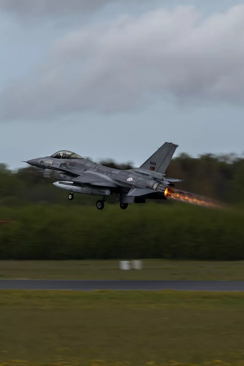 A Portuguese Air Force F-16 Fighting Falcon takes off during a Baltic Air Policing Rotation in Estonia.

 

Baltic Air Policing is a peacetime mission in which NATO Allies deploy fighter jets to cover the airspace of Estonia, Latvia and Lithuania.
 

Baltic Air Policing is a peacetime mission in which NATO Allies deploy fighter jets to cover the airspace of Estonia, Latvia and Lithuania.
 

Baltic Air Policing is a peacetime mission in which NATO Allies deploy fighter jets to cover the airspace of Estonia, Latvia and Lithuania.
 

Baltic Air Policing is a peacetime mission in which NATO Allies deploy fighter jets to cover the airspace of Estonia, Latvia and Lithuania.
 

Baltic Air Policing is a peacetime mission in which NATO Allies deploy fighter jets to cover the airspace of Estonia, Latvia and Lithuania.