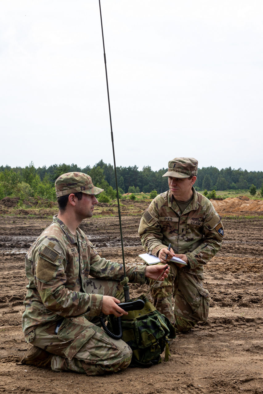 US Army soldiers run comms for their drone assault team. 

US and British troops test counter-drone tech in Poland during Project Flytrap, ensuring NATO forces are equipped to detect, track and disable drones on tomorrow’s battlefield.