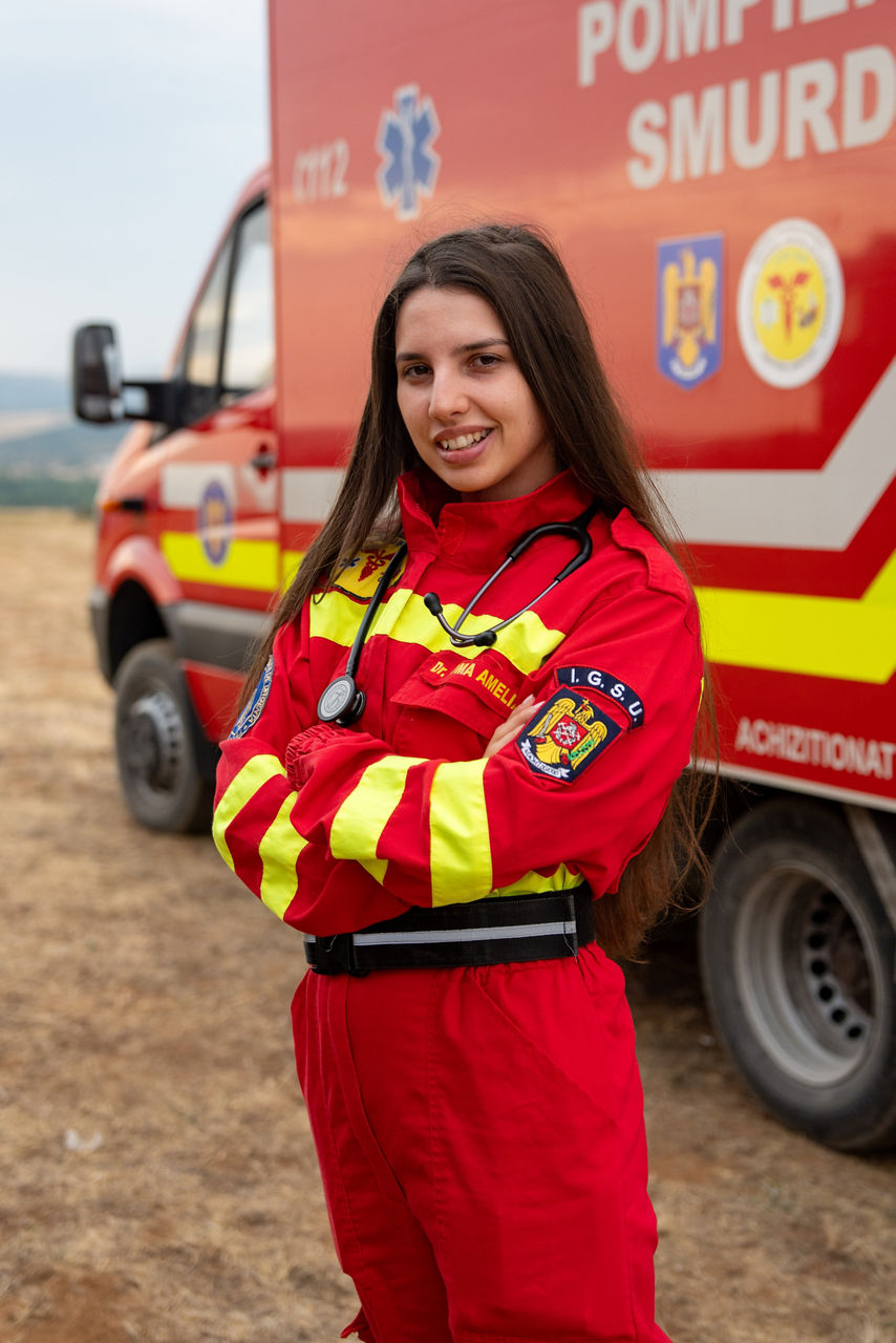 A Romanian medic looks towards the camera during an urban rescue training exercise.

In one of the year’s largest and most complex civil emergency exercises, soldiers, scientists, and first responders trained in Bulgaria to strengthen coordination and readiness for large-scale disasters. The exercise, “Bulgaria 2025”, took place from 7 until 12 September 2025.