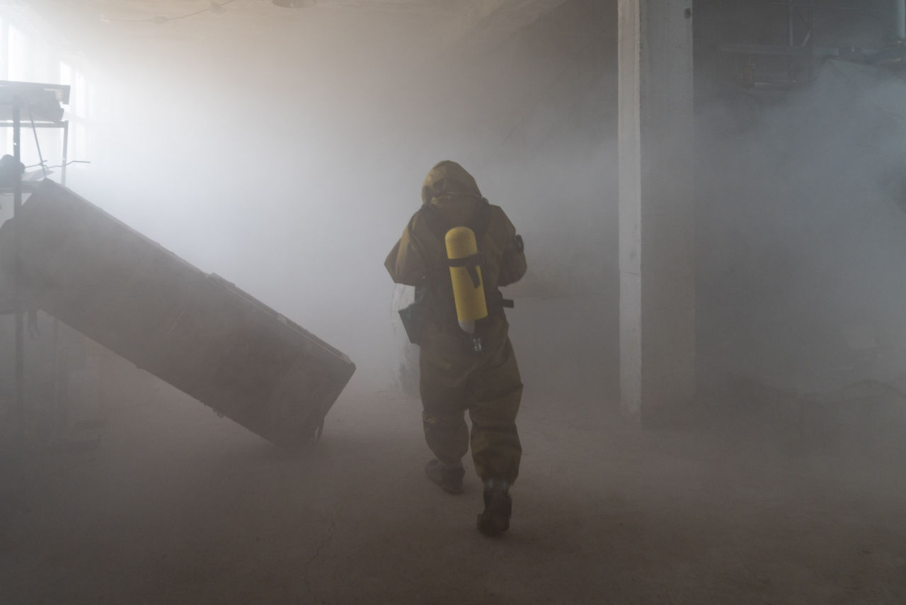 A Bulgarian Armed Forces CBRN specialist searches for victims during a simulated chemical, biological, radiological, and nuclear (CBRN) defence exercise.

In one of the year’s largest and most complex civil emergency exercises, soldiers, scientists, and first responders trained in Bulgaria to strengthen coordination and readiness for large-scale disasters. The exercise, “Bulgaria 2025”, took place from 7 until 12 September 2025.