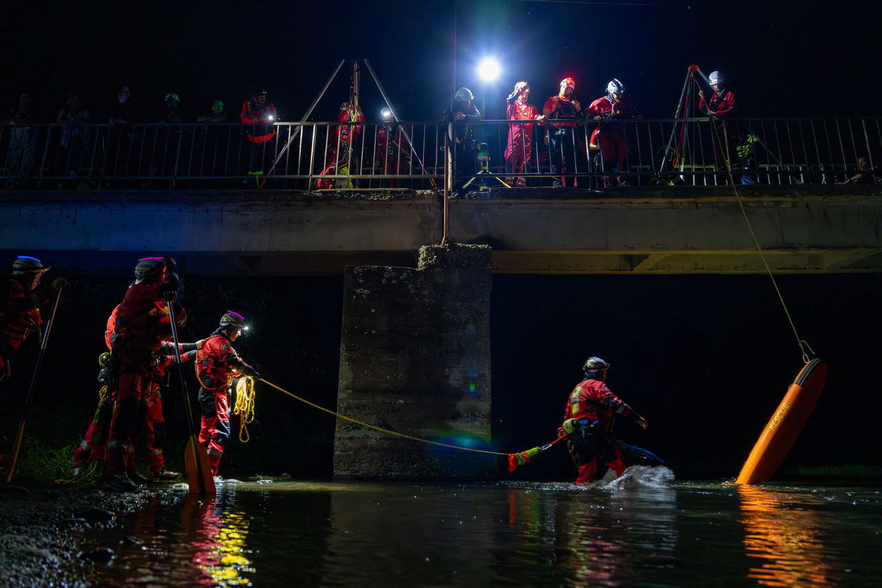 Firefighters from NATO Headquarters join Croatian and Ukrainian search and rescue teams in a river rescue training exercise.

In one of the year’s largest and most complex civil emergency exercises, soldiers, scientists, and first responders trained in Bulgaria to strengthen coordination and readiness for large-scale disasters. The exercise, “Bulgaria 2025”, took place from 7 until 12 September 2025.
