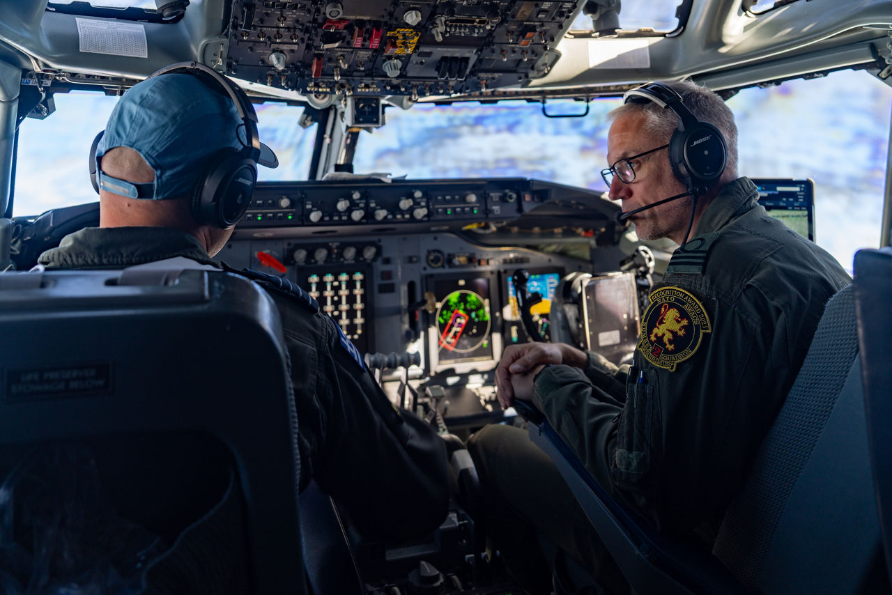 NATO aircrew patrol the skies over Poland in their E-3A Airborne Warning and Control System (AWACS) aircraft.

The first surveillance flight of NATO’s Airborne Warning and Control System (AWACS) was conducted over NATO’s eastern flank in support of a military activity called “Eastern Sentry” on 19 September 2025. This multi-domain activity is a direct response to recent airspace violations — including the incursion of multiple Russian drones into Polish airspace on 10 September 2025. Eastern Sentry will further strengthen NATO’s posture to shield and protect all Allies.