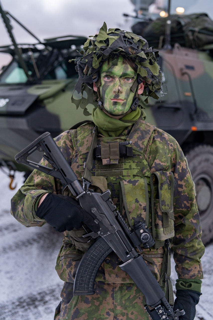 A Finnish conscript on guard duty looks toward the camera during exercise Freezing Winds.

NATO and its Allies are intensifying efforts to protect vital sea routes and critical infrastructure. Exercise Freezing Winds 2025 brought together ships from Standing NATO Mine Countermeasures Group One (SNMCMG1) and other Allied units to train side by side in the Baltic Sea’s harsh winter conditions. Over several days, naval forces, divers, and mine counter-measure teams practised joint operations to ensure readiness against diverse threats — from detecting and neutralising underwater threats to responding to disruptions affecting vital sea lines of communication. This exercise complements NATO’s Baltic Sentry enhanced vigilance activity, launched in January 2025 to strengthen surveillance and monitoring across the region. The exercise took place from 24 November to 4 December 2025.