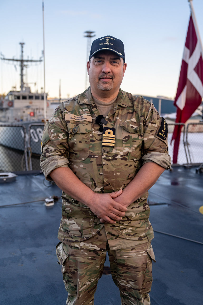 The commanding officer of the Danish frigate HDMS Niels Juel poses for a photo during exercise Freezing Winds.

NATO and its Allies are intensifying efforts to protect vital sea routes and critical infrastructure. Exercise Freezing Winds 2025 brought together ships from Standing NATO Mine Countermeasures Group One (SNMCMG1) and other Allied units to train side by side in the Baltic Sea’s harsh winter conditions. Over several days, naval forces, divers, and mine counter-measure teams practised joint operations to ensure readiness against diverse threats — from detecting and neutralising underwater threats to responding to disruptions affecting vital sea lines of communication. This exercise complements NATO’s Baltic Sentry enhanced vigilance activity, launched in January 2025 to strengthen surveillance and monitoring across the region. The exercise took place from 24 November to 4 December 2025.