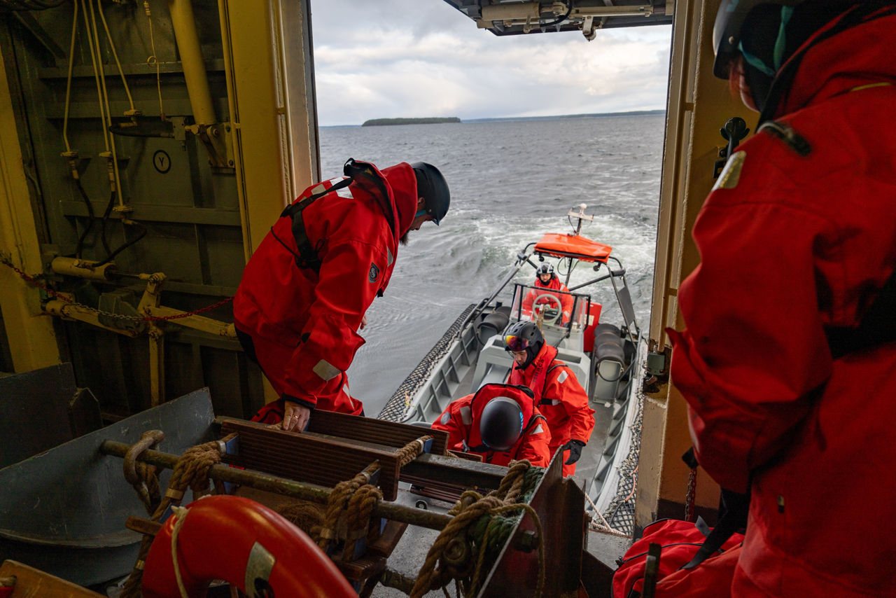 Latvian sailors aboard SNMCMG1’s flagship LVNS Virsaitis prepare to board a RHIB boat for naval operations during exercise Freezing Winds.

NATO and its Allies are intensifying efforts to protect vital sea routes and critical infrastructure. Exercise Freezing Winds 2025 brought together ships from Standing NATO Mine Countermeasures Group One (SNMCMG1) and other Allied units to train side by side in the Baltic Sea’s harsh winter conditions. Over several days, naval forces, divers, and mine counter-measure teams practised joint operations to ensure readiness against diverse threats — from detecting and neutralising underwater threats to responding to disruptions affecting vital sea lines of communication. This exercise complements NATO’s Baltic Sentry enhanced vigilance activity, launched in January 2025 to strengthen surveillance and monitoring across the region. The exercise took place from 24 November to 4 December 2025.