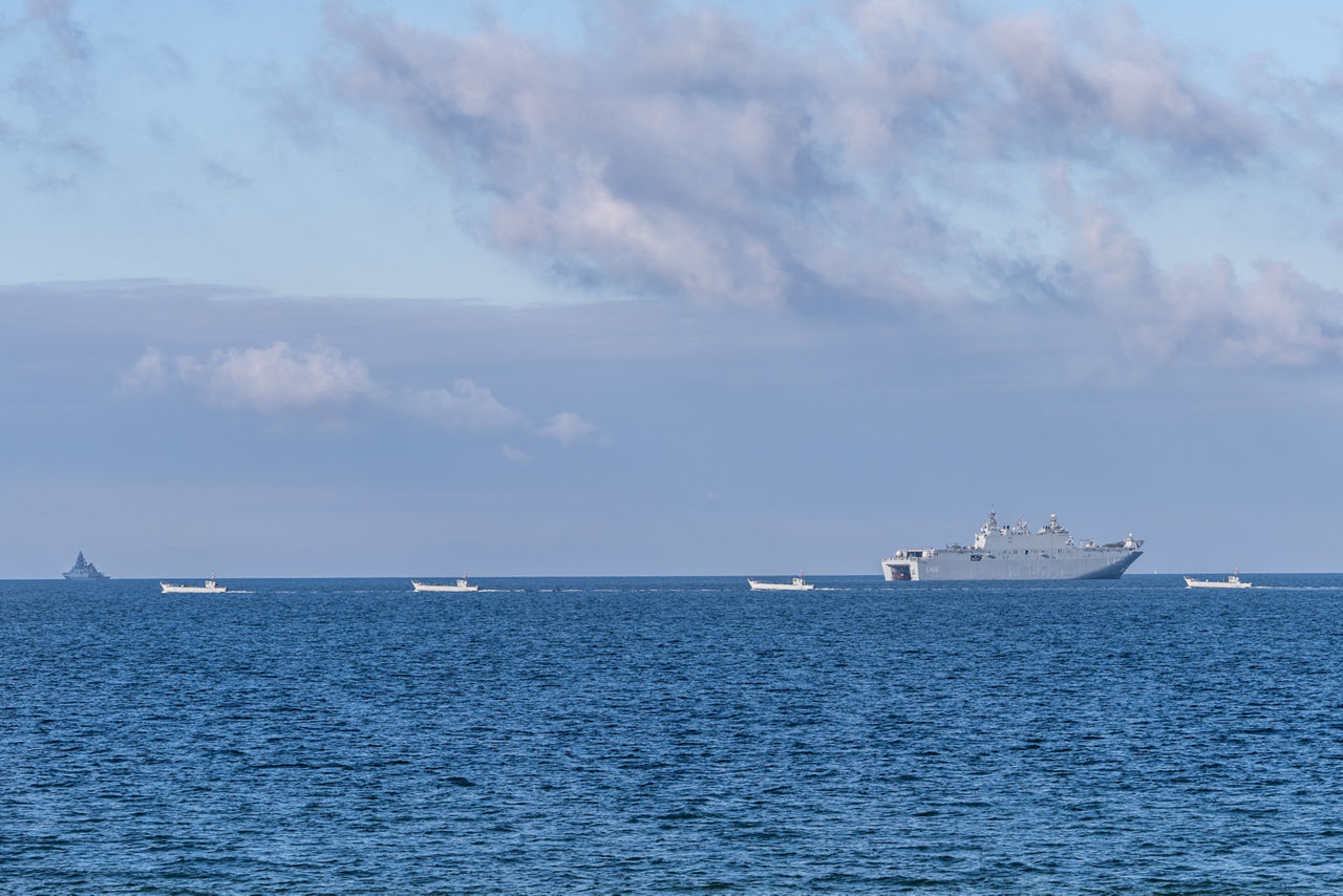 Turkish amphibious landing craft manoeuvre alongside TCG Anadolu as they conduct amphibious operations during exercise Steadfast Dart 26.

Between January and March, around 10,000 troops from 13 NATO Allies deployed across Europe for exercise Steadfast Dart 26 — the Alliance’s largest and most visible drill of the year. The exercise brought together 17 naval vessels, more than 20 aircraft and roughly 1,500 military vehicles in Germany, testing NATO’s rapid reinforcement and coordination across land, air, sea and cyber domains.