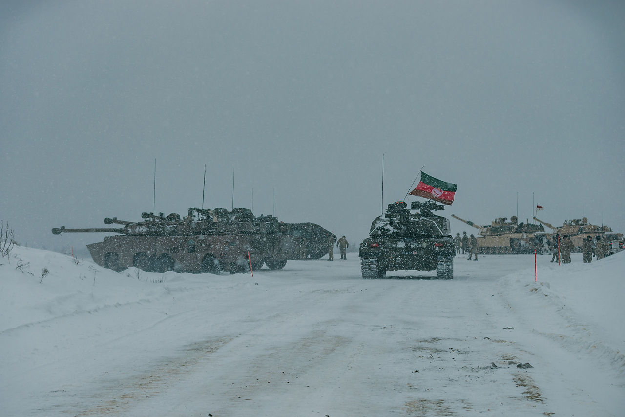 Battlegroup Estonia conducts live-fire exercise