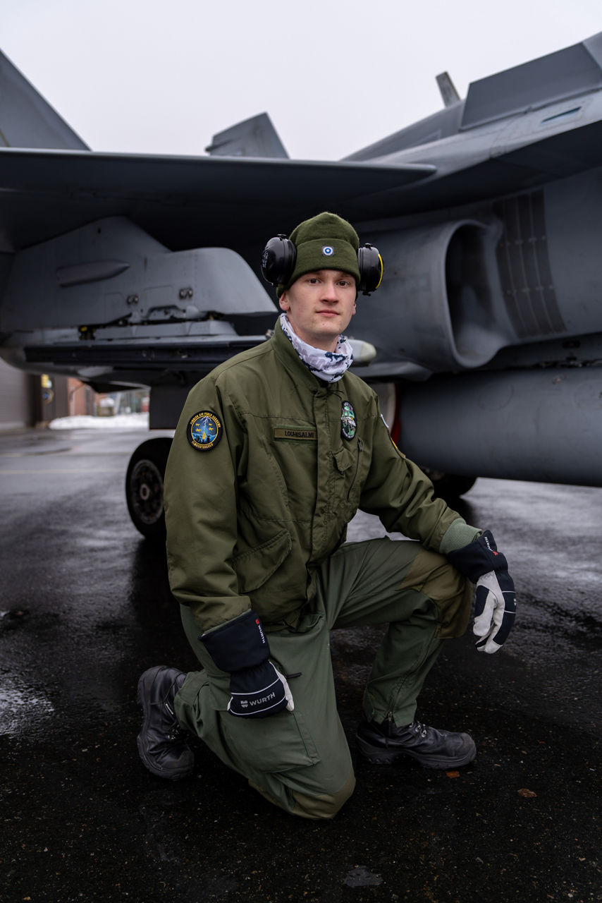 A Finnish conscript poses for a photo while maintaining a Finnish Air Force F/A‑18 during Exercise Cold Response 2026 in Rovaniemi, Finland.

Exercise Cold Response 2026 showcased how Allied aircraft and aircrews operate in one of the most demanding environments on earth. In Finland’s Lapland region, Finnish F/A-18 fighter jets launched from icy runways while US Marines KC-130 tankers demonstrated their vital refuelling capabilities, both in the air, extending mission range, and on the ground, where they can set up temporary refuelling spots to support aircraft operation in remote locations. Pilots, ground crews and support teams trained side by side to maintain aircraft, coordinate sorties and ensure safe operations despite the Arctic’s extreme temperatures and challenging conditions. Cold Response is part of NATO’s recently established vigilance activity Arctic Sentry, dedicated to the defence and security of the High North and the Arctic, and it took place in Norway and Finland from 9 to 20 March 2026.