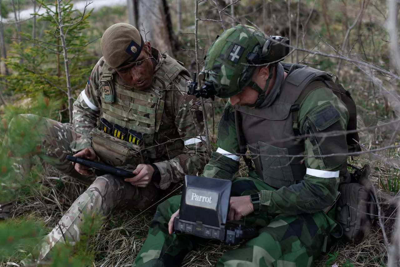 British and Swedish Army drone operators look at the visual readout of a reconnaissance drone on Gotland Island in Sweden during Exercise Aurora 26. The Armed Forces of Ukraine sent drone operators to Sweden for Aurora 26 to pass on lessons learned to their NATO counterparts, while providing a challenging opposing force for Allied soldiers. Past iterations of Aurora, Swedish-led military exercise series, focused on mobilising the country’s armed forces for national defence, this year’s iteration also set out to test Sweden’s ability to incorporate Allied forces in those plans. More than 18,000 soldiers from 13 countries participated.