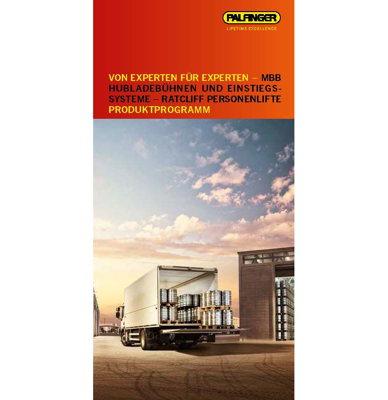 Product catalogue PALFINGER Tail Lifts