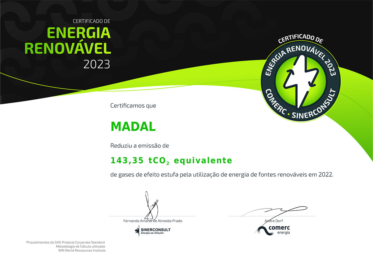 2023 certificado sustentabilidad