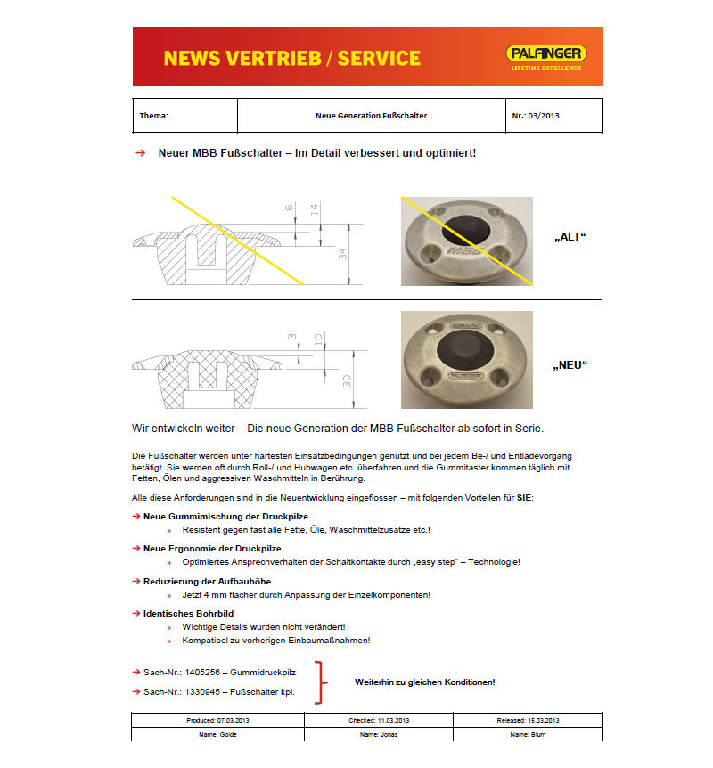 MBB Fussschalter neu