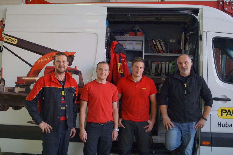 PALFINGER rüstet beim Service kräftig auf