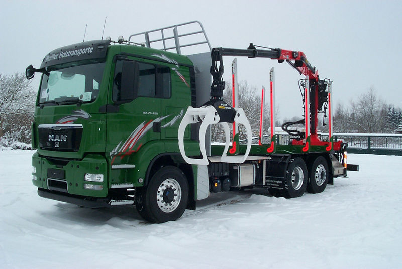 Ein Kurzholzzug unter 13t Gesamtgewicht