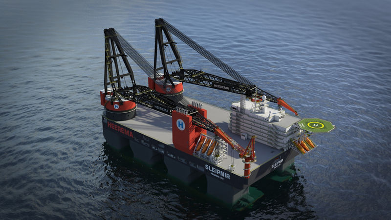 PALFINGER MARINE awarded Heerema Sleipnir contract