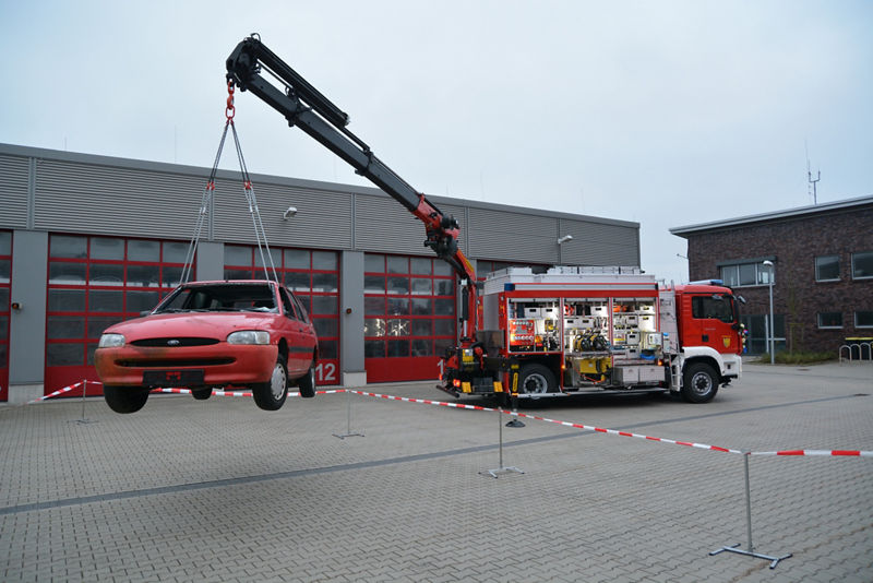 Neuer Rüstwagen-Kran für die Feuerwehren