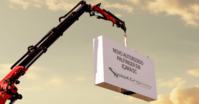 Novo ponto de serviços autorizado PALFINGER no interior de Santa Catarina.