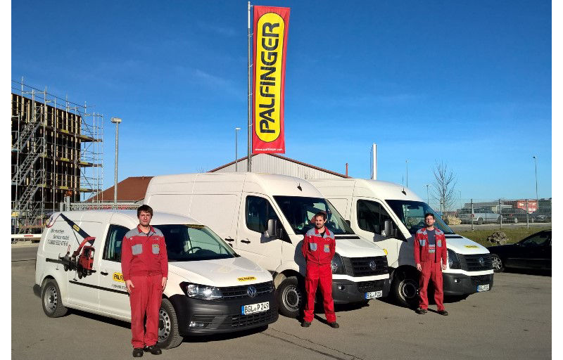 PALFINGER stärkt mobilen Hubarbeitsbühnen Service