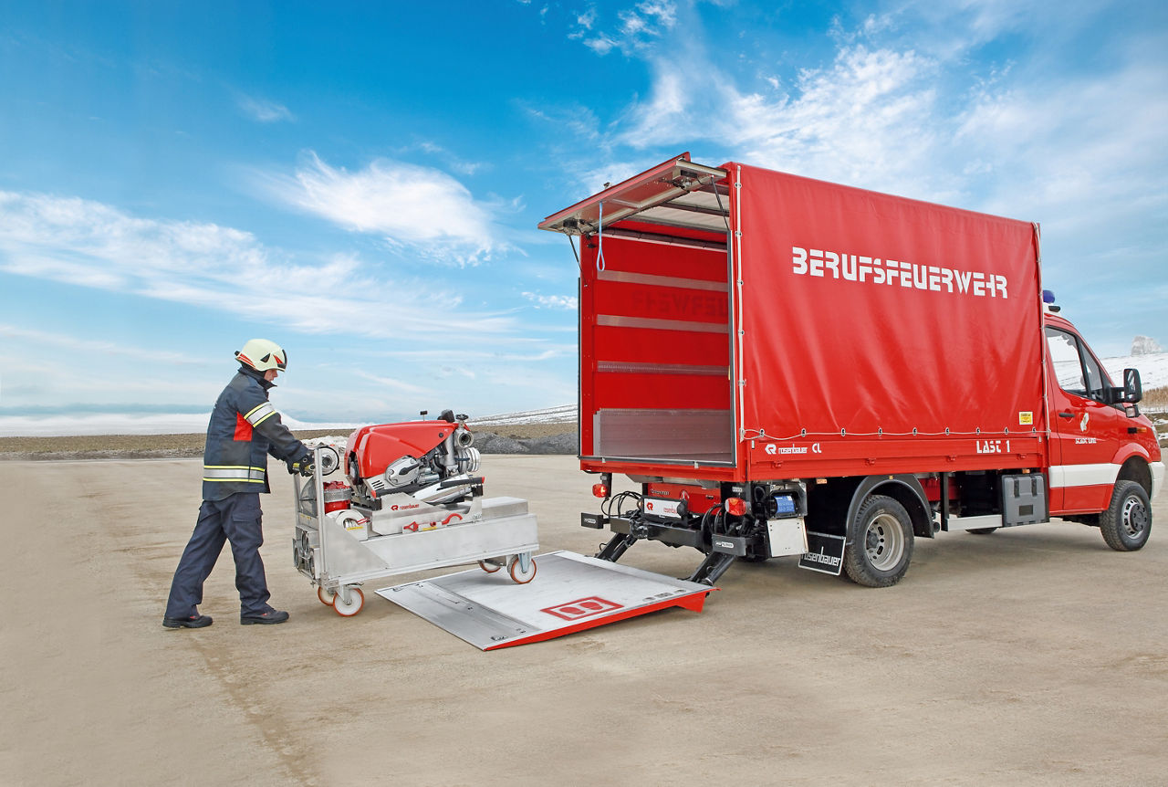 CL_Last;MB Sprinter; Bezirksfeuerwehrkommando Linz Stadt