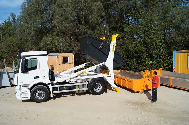 Neue Absetzkipper-Generation von PALFINGER