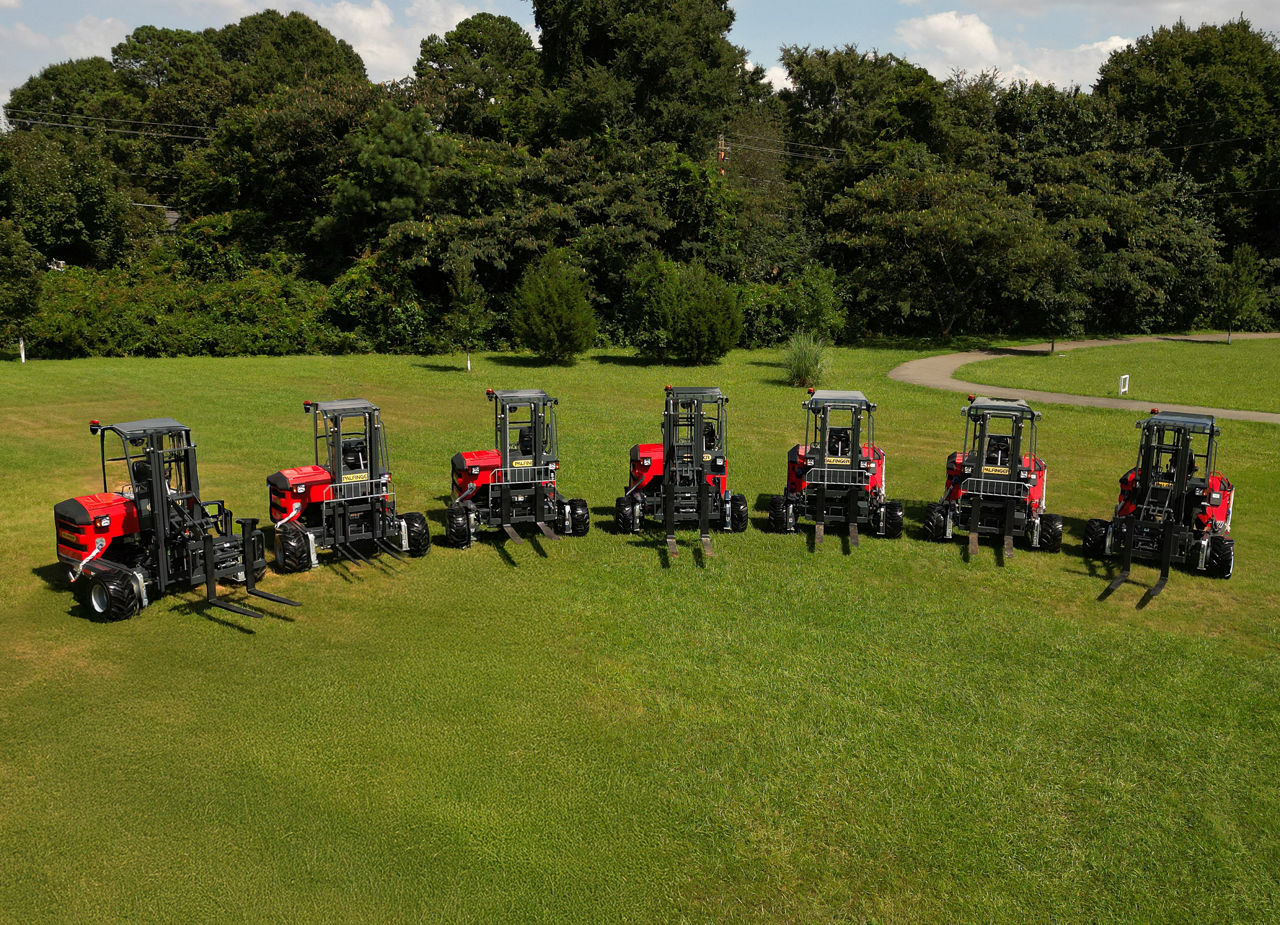 PALFINGER truck-mounted forklift