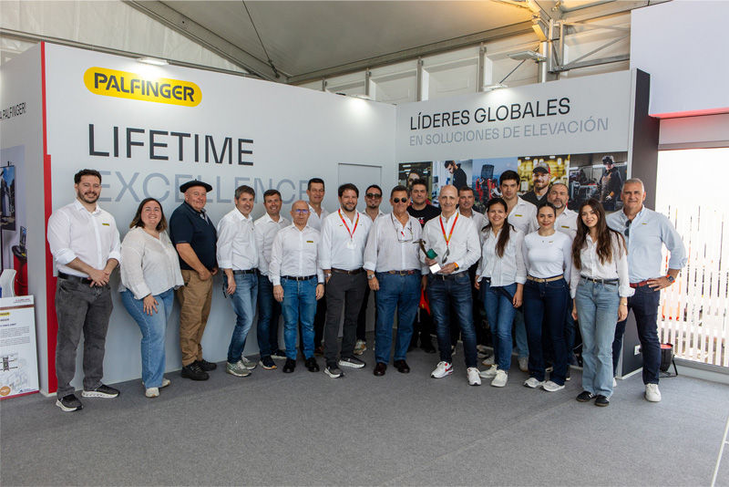 PALFINGER presente en SMOPYC con nuevas grúas TEC, compactas y más