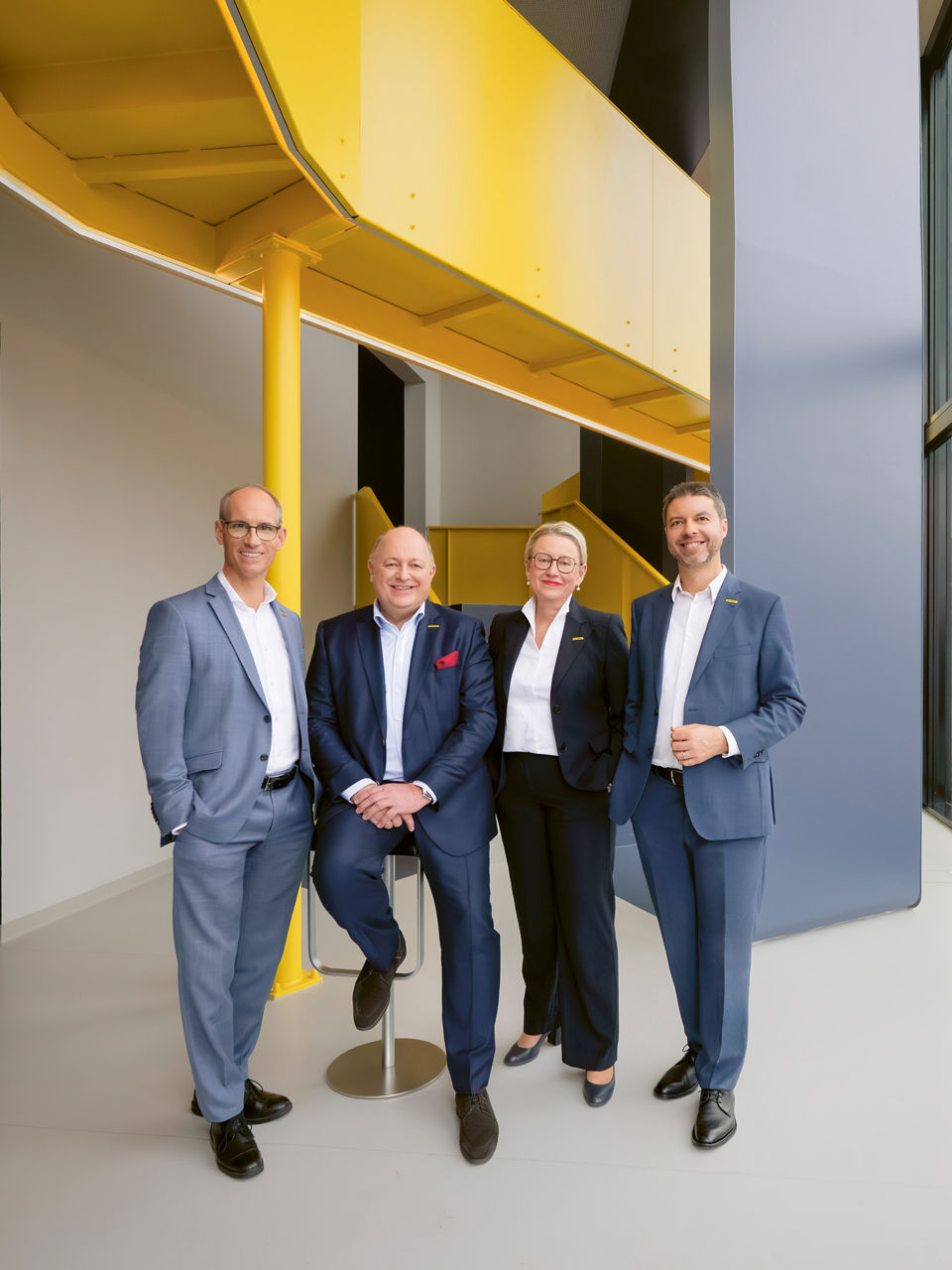 PALFINGER AG Executive Board at PALFINGER WORLD in Lengau