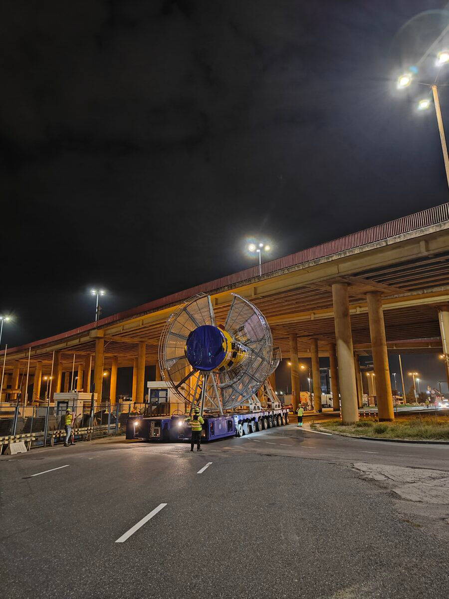 PALFINGER MARINE CELEBRATES JIB CRANE PEDESTAL DELIVERY MILESTONE