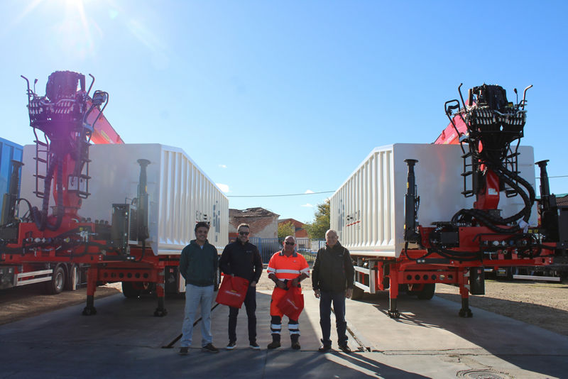 DERICHEBOURG ESPAÑA SAU INCORPORA 2 NUEVOS EQUIPOS A SU FLOTA