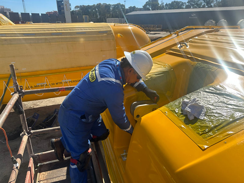 PALFINGER: Record-breaking Dry Dock Season