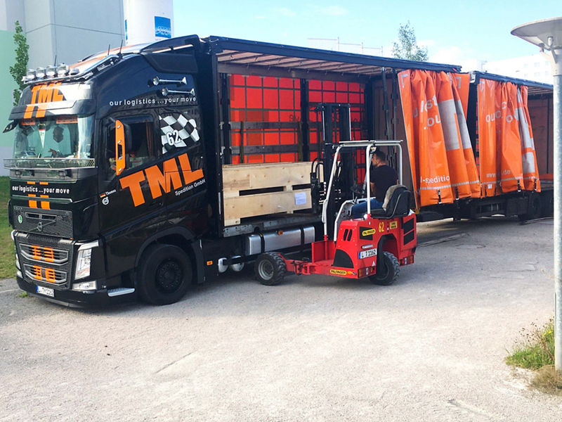 10 Jahre TML Spedition – mit PALFINGER als Partner europaweit unterwegs!