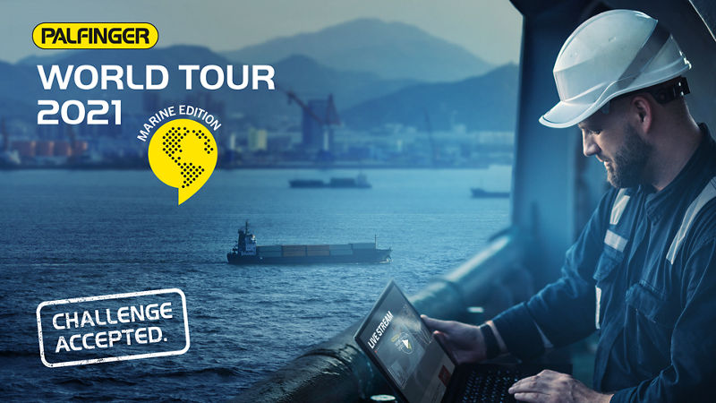 PALFINGER World Tour 2021 – Marine Edition:  The innovative online event sets sails