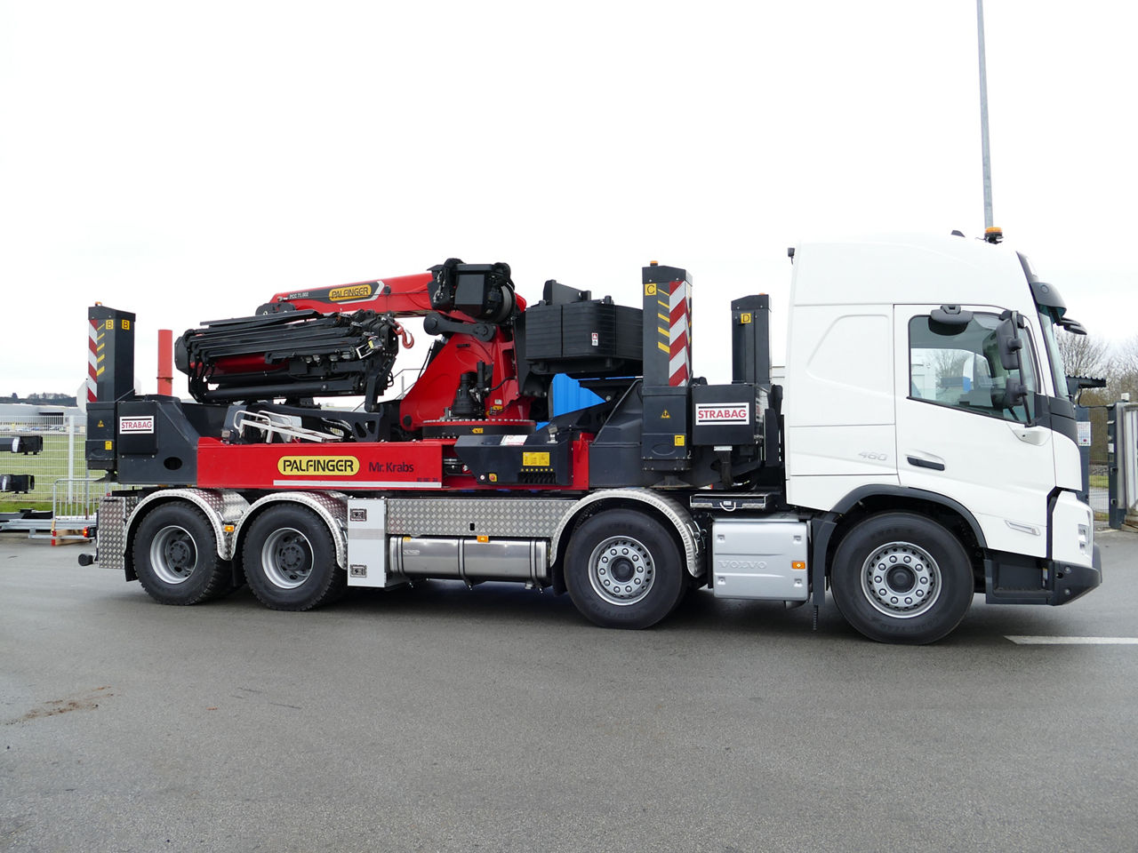 Werksmontage Kranfahrzeug