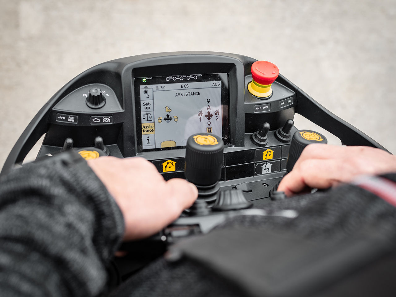 Remote control with memory position