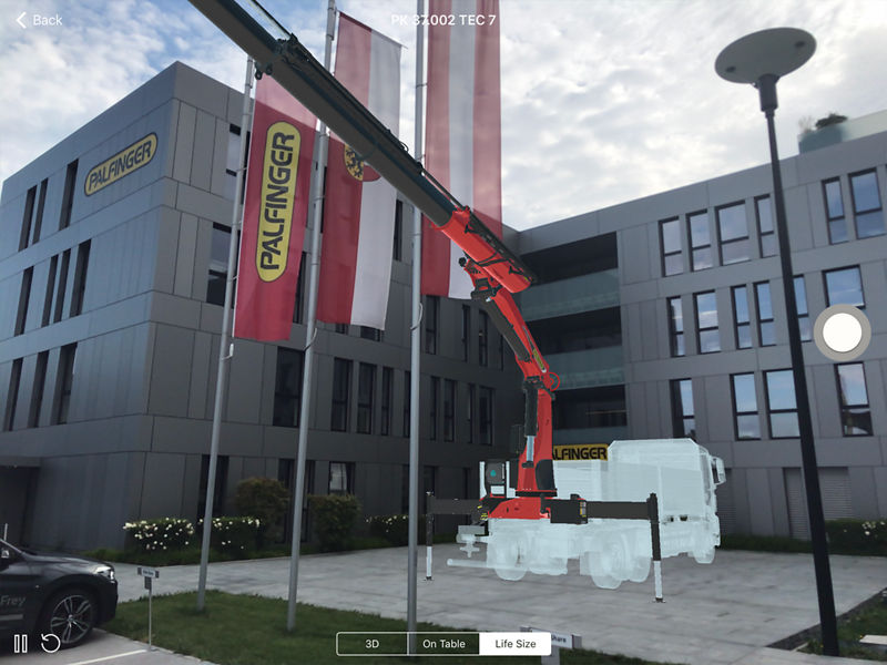 PALFINGER XR-APP - New features in an advanced framework for additional models