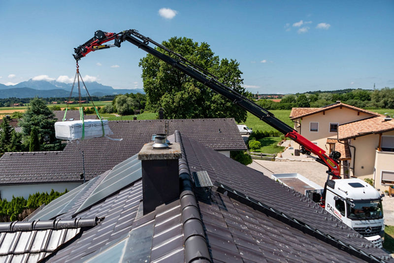 Easily Lifted Over the Roof