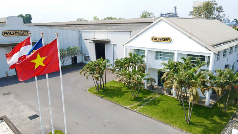 PALFINGER davit production site in Hanoi, Vietnam