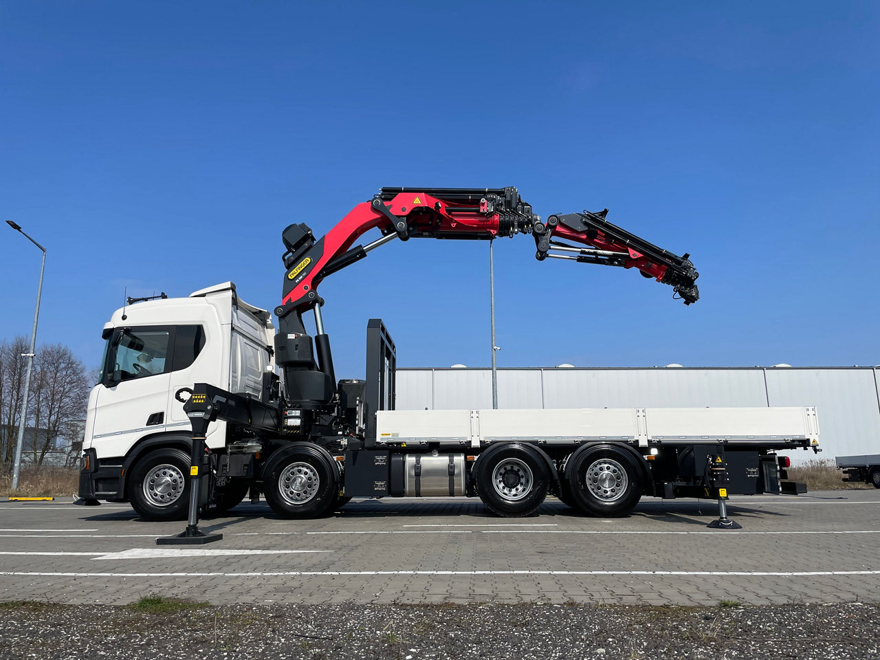 Werksmontage Kranfahrzeug